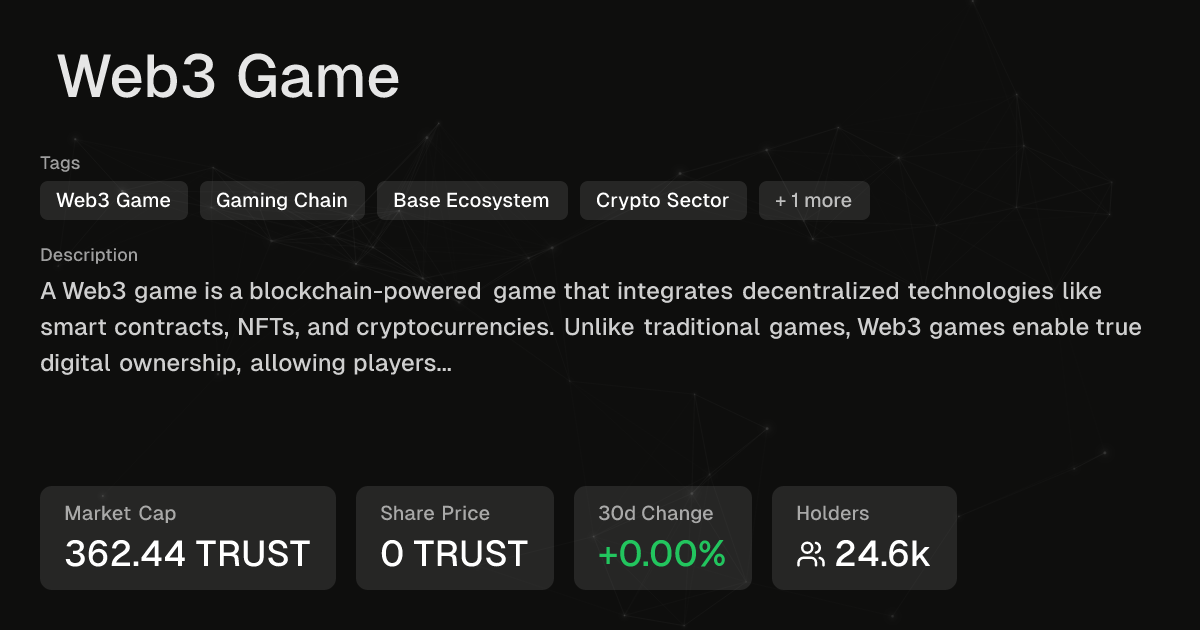 Web3 Game | Intuition